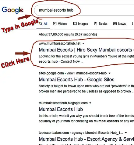 Mumbai escorts hub in google